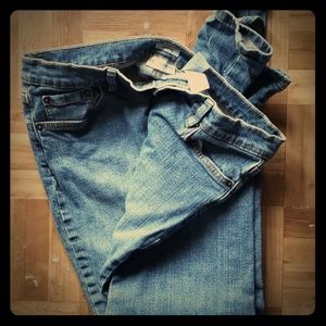 Liz Claiborne petite stretch straight leg jeans